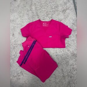 Figs scrubs xs set